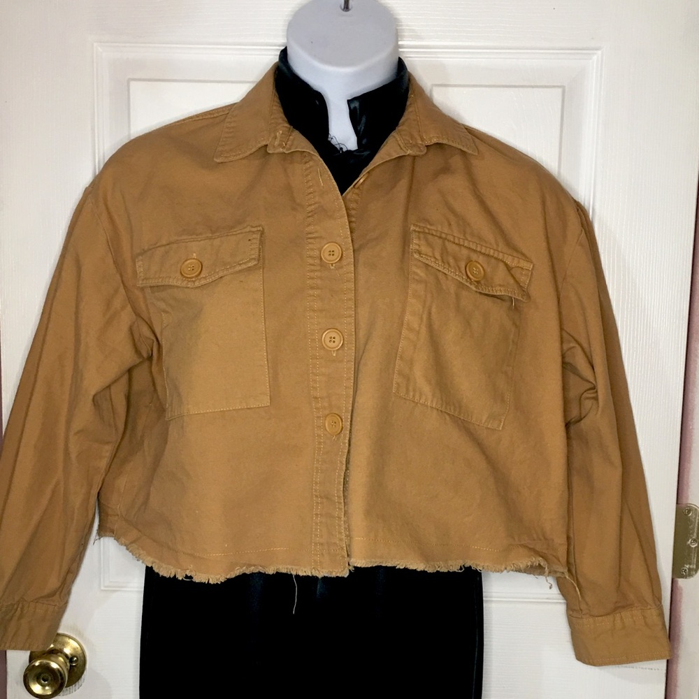 MISS SELFIE Cropped Jacket